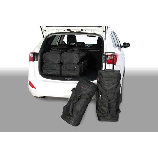 Car Bags H10801S Hyundai i30 GD Kombi Bj- 12-17 Reisetaschen Set- Auf Ihr Auto massgeschneidert- Das Original