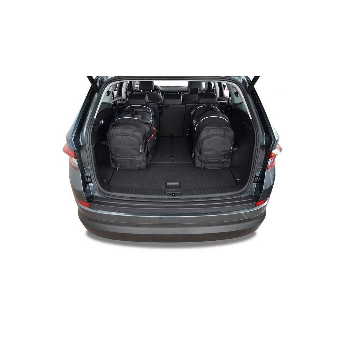 KJUST Kofferraum Taschen Set fuer SKODA KODIAQ Bj. 2016-2023 5er-Set - 7037024