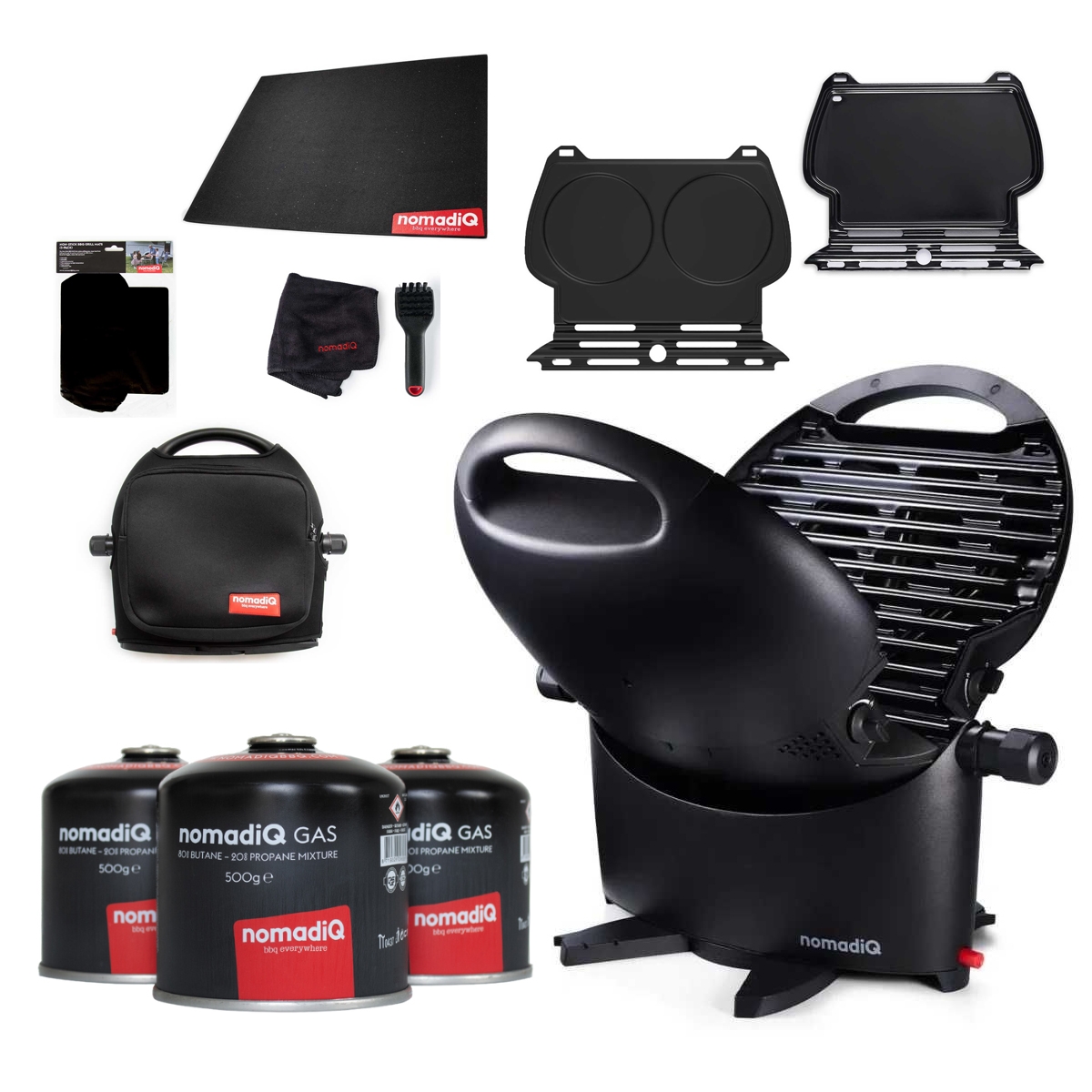 NomadiQ BBQ BOOTFAHREN - Paket