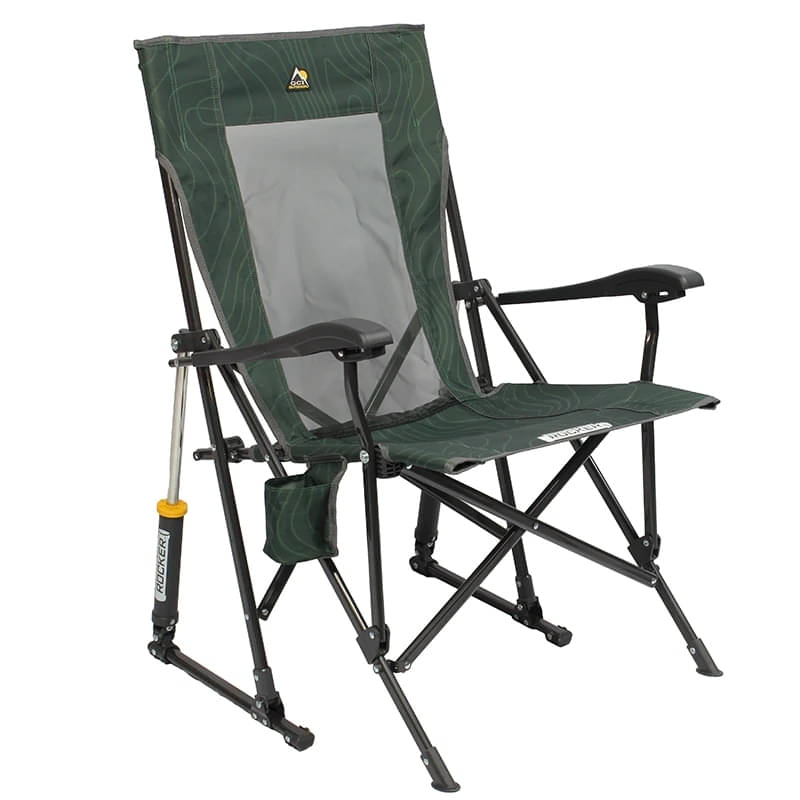 GCI faltbarer Schaukelstuhl RoadTrip Rocker Hunter Topo - geprüfte Retoure GCI faltbarer Schaukelstuhl RoadTrip Rocker Hunter Topo - 376286
