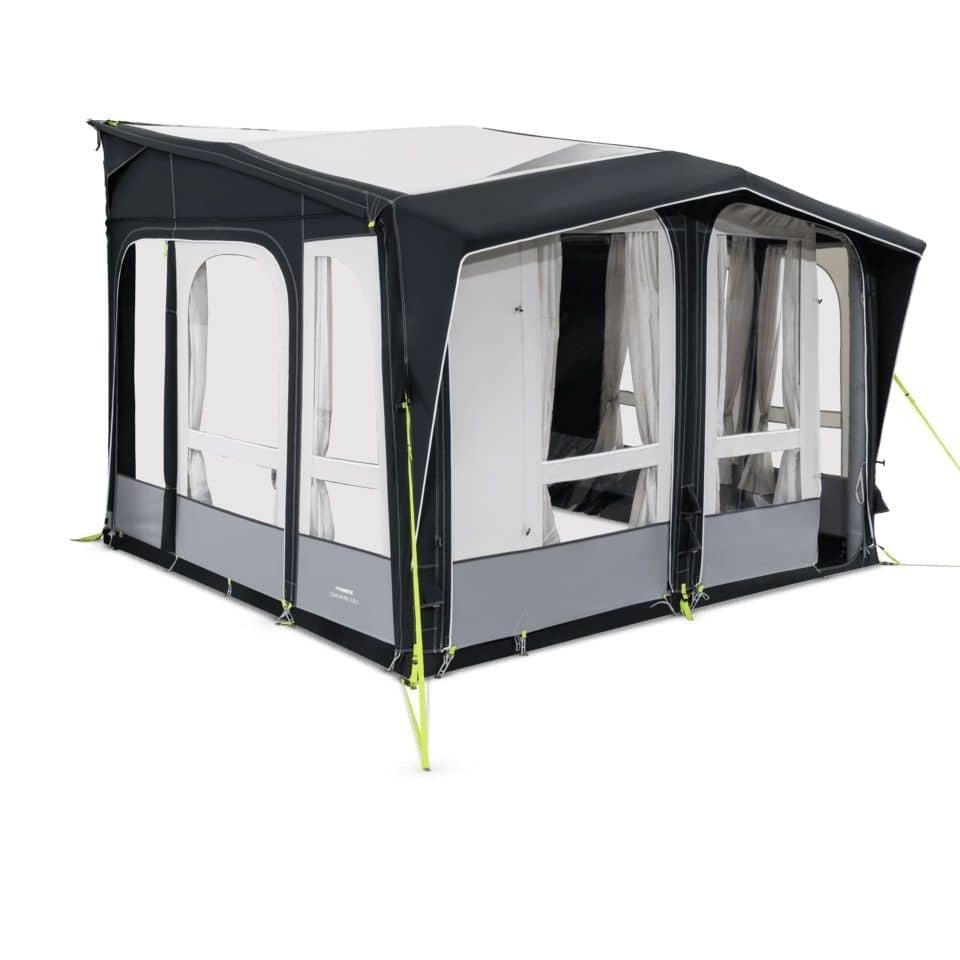 DOMETIC opblaasbaar voortent Club AIR Pro 330 x 275 cm opbouwhoogte 265-295 cm - gecontroleerde B-ware Dometic Kampa aufblasbares Vorzelt Club AIR Pro 330 x 275 cm Anbauhoehe 265-295 cm - 9120001116