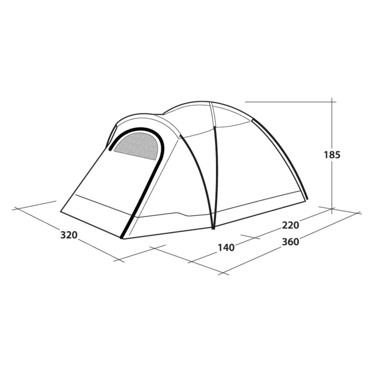 Outwell Campingzelt Cloud 5 - 111481