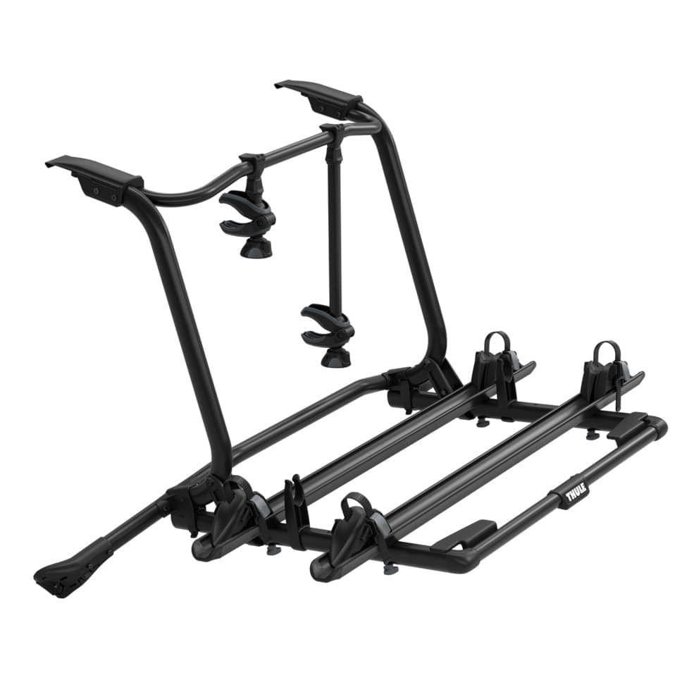 THULE 911 WanderWay Black für VW T6 Fahrradträger Heck Heckklappe 2er - geprüfte B-Ware Thule WanderWay 2 - 911002 - THULE 911 WanderWay Black fuer VW T6 Fahrradtraeger Heck Heckklappe fuer 2 Fahrraeder