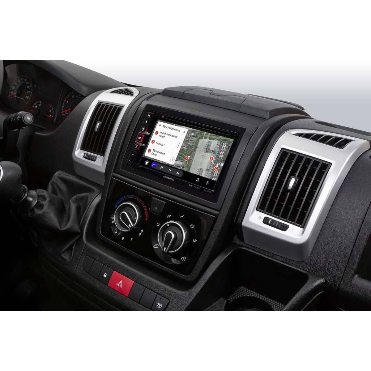 ALPINE 2-DIN-Navigationssystem INE-W611D