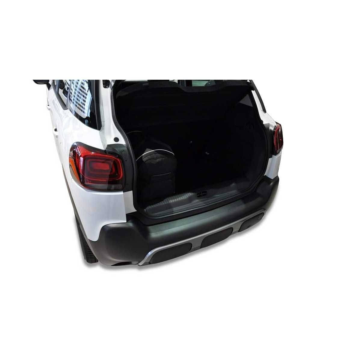 KJUST Kofferraum Taschen Set fuer CITROEN C3 AIRCROSS ab Bj. 2017 3er-Set - 7010026