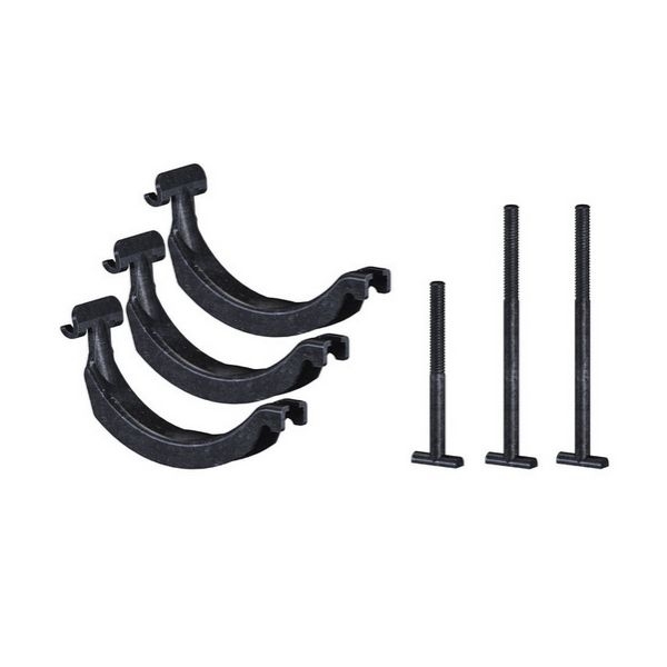 Thule Bike Rack Around-the-Bar Adapter - 889800 - THULE 889-8 SquareBar Adapter fuer Vierkantprofil