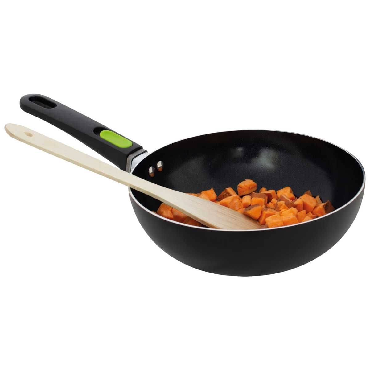 EuroTrail keramische Wok-Pfanne Ø24 cm EuroTrail keramische Wok-Pfanne Ø24 cm - ETKW5521