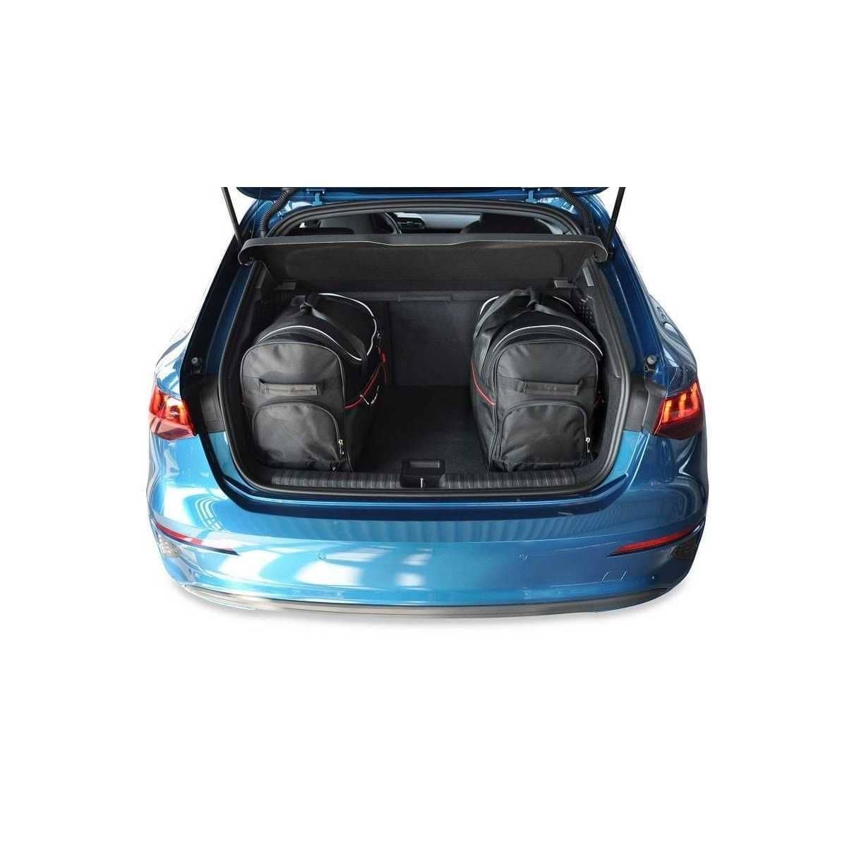 KJUST Kofferraum Taschen Set fuer AUDI A3 SPORTBACK ab Bj. 2020 3er-Set - 7004098