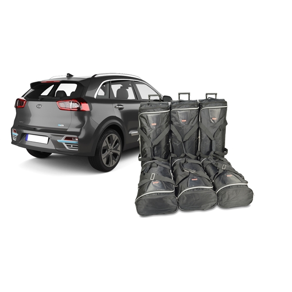 Car Bags K12401S Kia e-Niro Bj- 18-22 Reisetaschen Set- Auf Ihr Auto massgeschneidert- Das Original