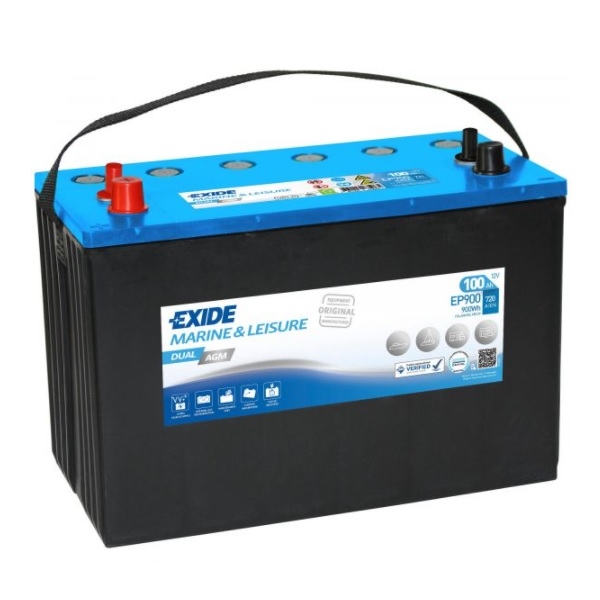 EXIDE Dual AGM EP 900 Batterie 