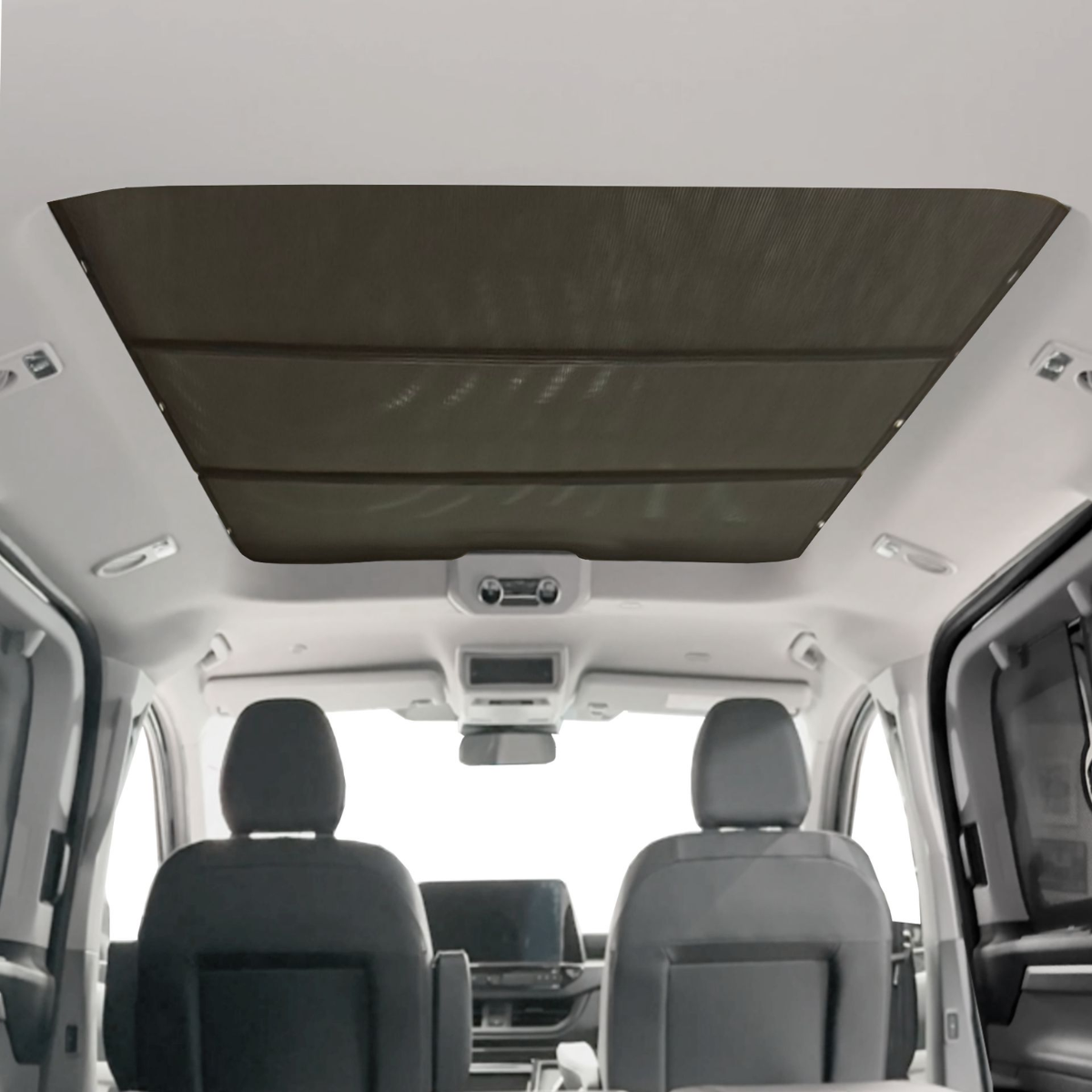 WINDESA SunClip Sonnenschutz - Sichtschutz VW T7 Caravelle Panoramdach ab Bj. 2024 Set ABC - sun-10495pd-L1-vw