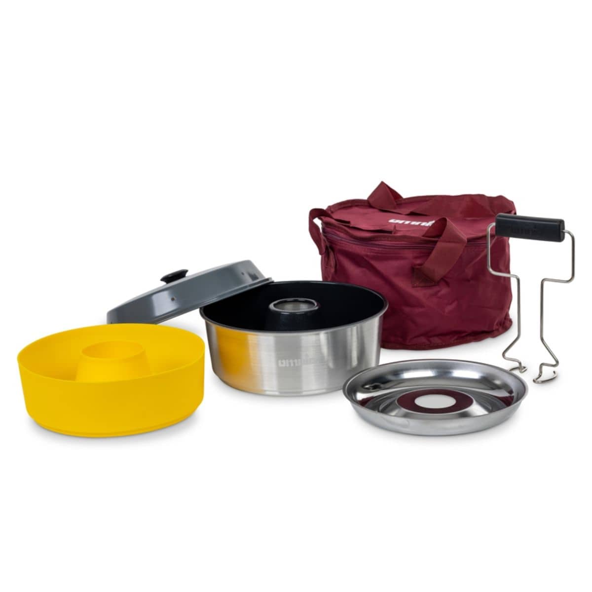 OMINA Camping Backofen Kit Maxi 6-teilig