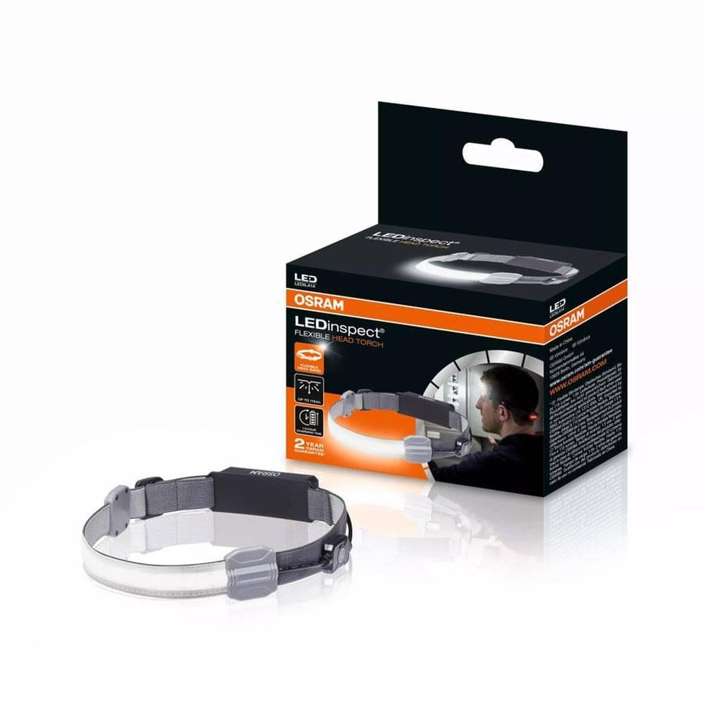 OSRAM LEDinspect® FLEXIBLE HEAD TORCH Stirnlampe - LEDIL414