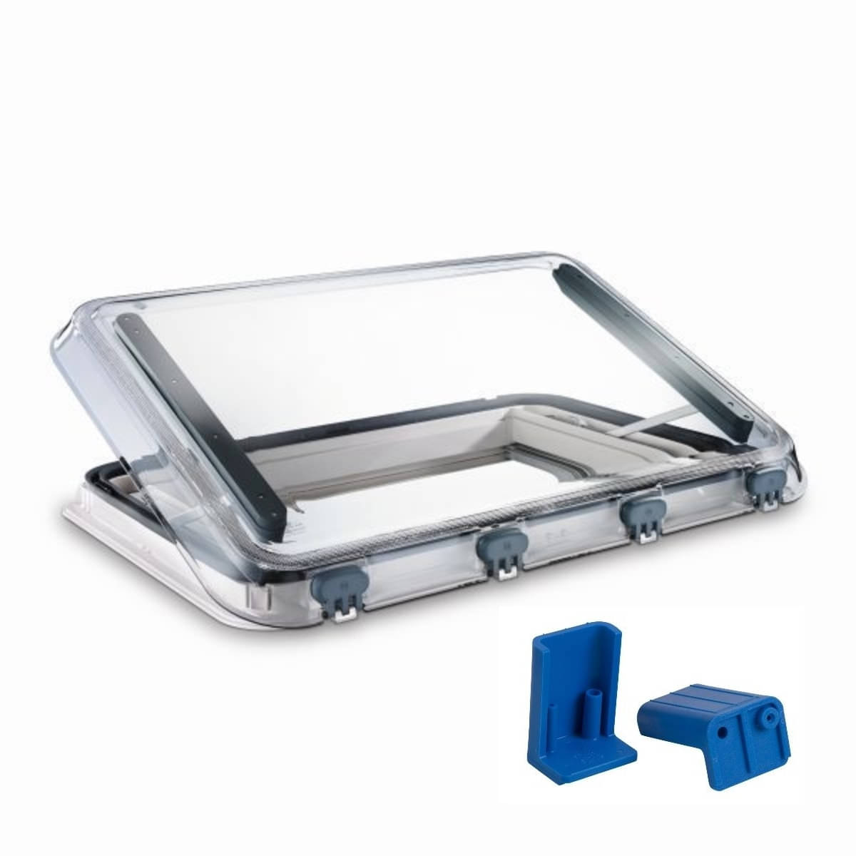 DOMETIC HEKI 3 Plus Dachfenster Dachhaube 960x655 mm Dachstaerke 46-53 mm ohne Beleuchtung - 9104115635 9104100247