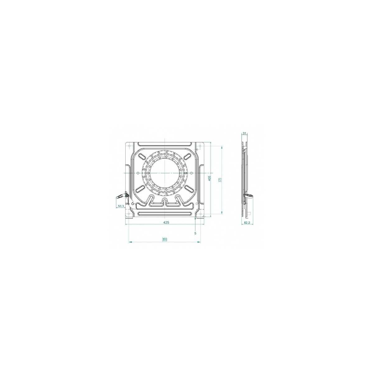 FASP Drehkonsole VW T4 Bj- 1990-1996 Original-Beifahrersitz - 1305.2108DX