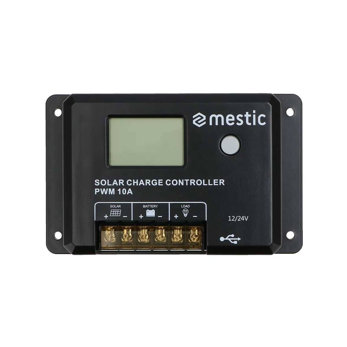 MESTIC MSC-2010 PWM-Solarregler, 12 V, 150 W, 10 A MESTIC MSC-2010 PWM-Solarregler- 12 V- 150 W- 10 A - 1519200