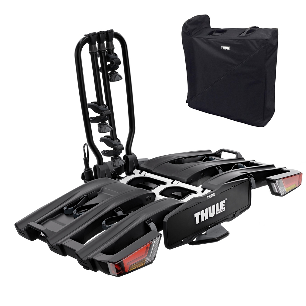 Thule EasyFold XT 3 - 934101 - THULE 934 EasyFold XT 3 Fahrradtraeger faltbar black inkl. Tasche