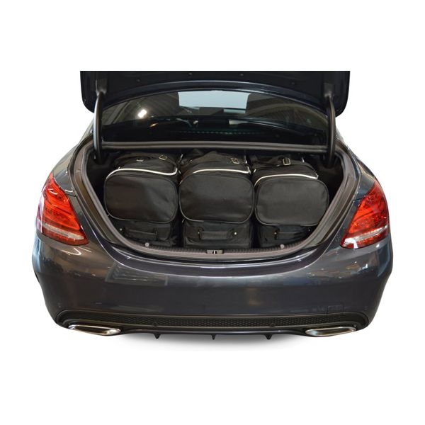 Car Bags M21101S Mercedes C-Class -W205- Bj- 14-21 Reisetaschen Set- Auf Ihr Auto massgeschneidert- Das Original