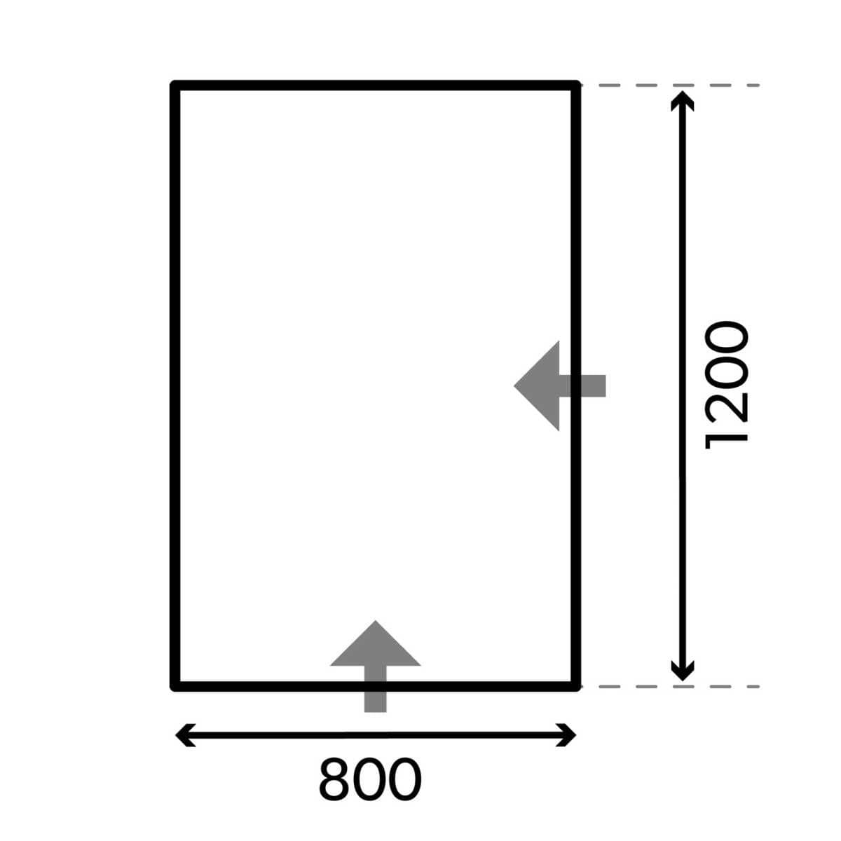 DOMETIC aufblasbare Hundehuette K90 80 AIR- 80x120 cm- Hoehe 80 cm - 9120001970