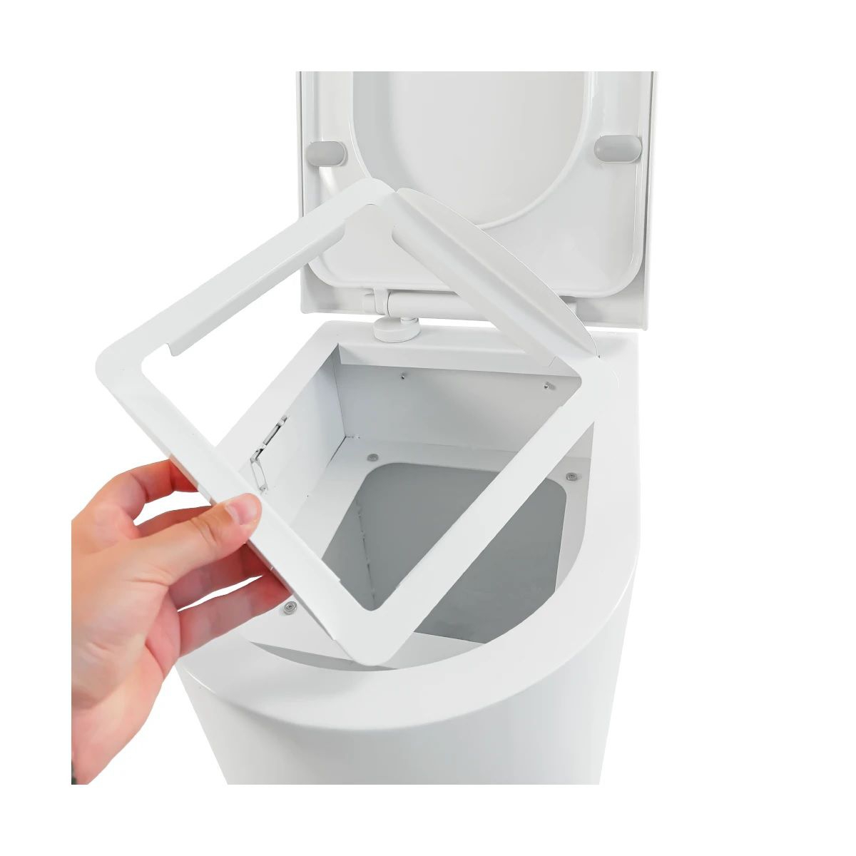 ATY Move Trenntoilette aus Metall mit Beutel TT-ATY-001