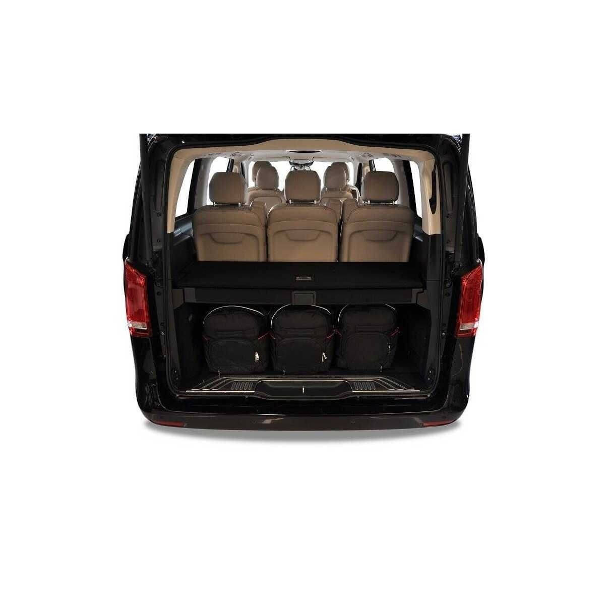 KJUST Kofferraum Taschen Set fuer MERCEDES-BENZ V LONG ab Bj. 2015 7er-Set - 7027052