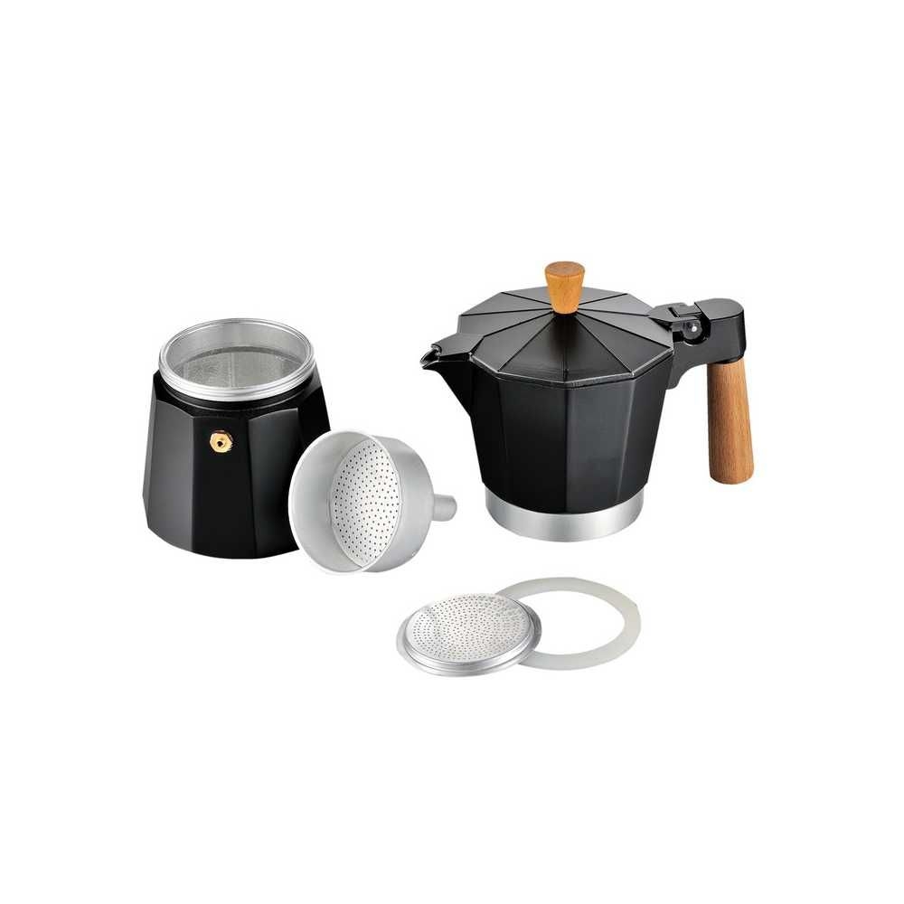 HOLIDAY TRAVEL Espressokocher fuer 6 Tassen schwarz - 922230