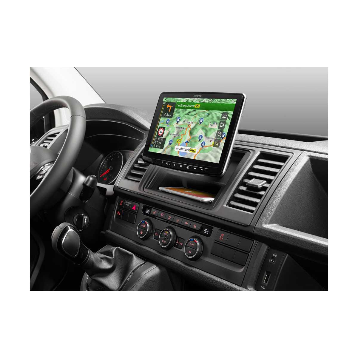 ALPINE 9- Premium Navigationssystem VW T6 INE-F904T6