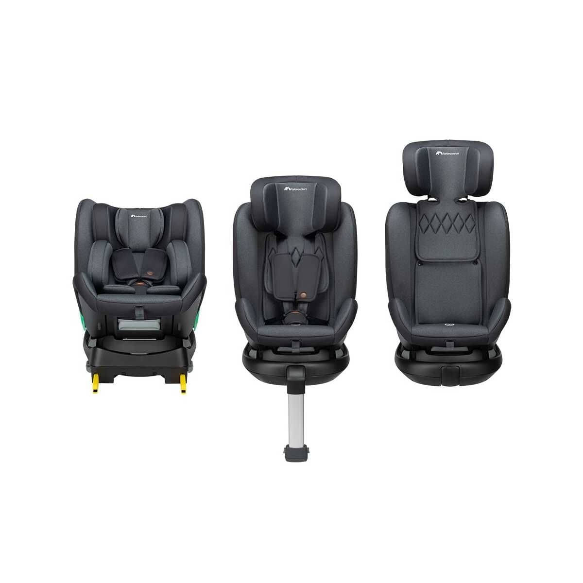 BEBECONFORT Kindersitz Babyschale und Basisstation EVOLVEFIX PLUS i-Size Tinted Black - 8105340210
