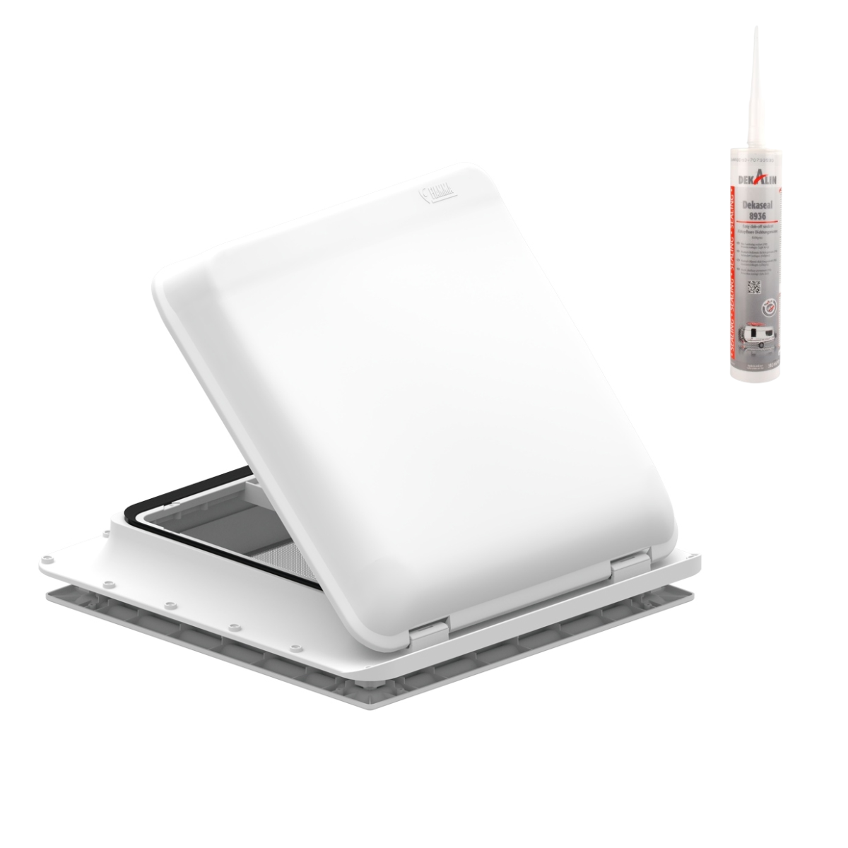 Dachhaube FIAMMA Vent weiss - DEKAseal 8936 Dichtmasse - 04329B02-