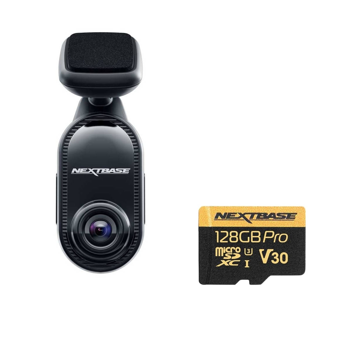 NEXTBASE Piqo 1K DashCam und 128 GB U3 microSD-Karte im Set