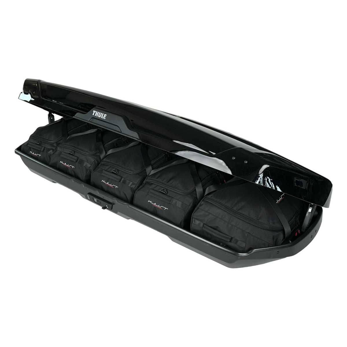 KJUST Dachboxen Taschen Set fuer Dachbox THULE MOTION XT ALPINE 5er-Set - 13175