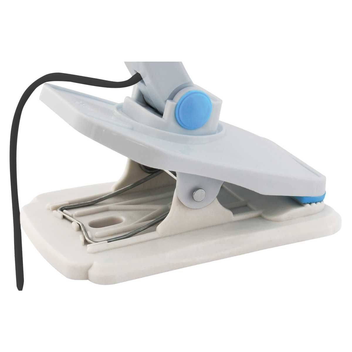 EuroTrail faltbarer Ventilator mit Klammer 12 V Eisblau - ETLT1406