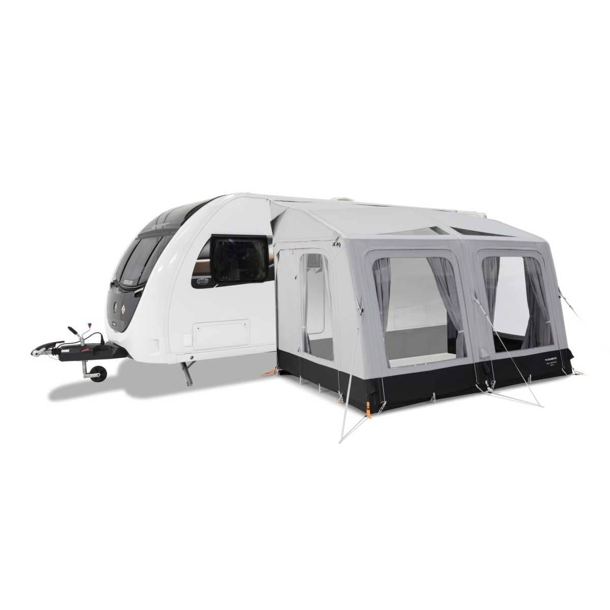 DOMETIC aufblasbares Vorzelt Rally AIR Tour 390S- 390 x 250 cm- Anbauhoehe 235-265 cm - CampingFactory-Starter-Edition