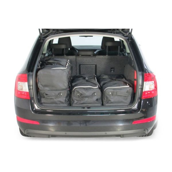 Car Bags S50501S Skoda Octavia Kombi Bj- 13-20 Reisetaschen Set- Auf Ihr Auto massgeschneidert- Das Original