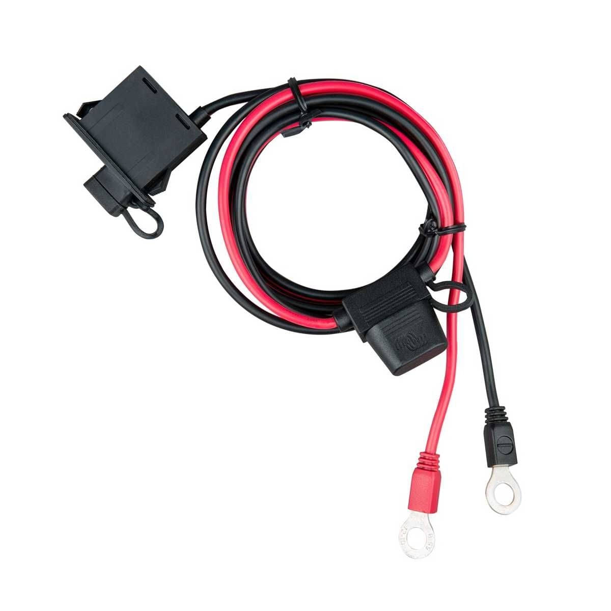 VICTRON DC Anschlusskabel M8 mit Indikator-Panel fuer Blue Smart Ladegeraete - BPC900120114