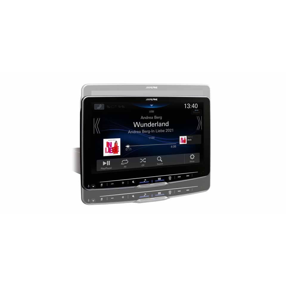 ALPINE HALO 9 Digital-Media-Station schwenkbar Ford Transit Custom