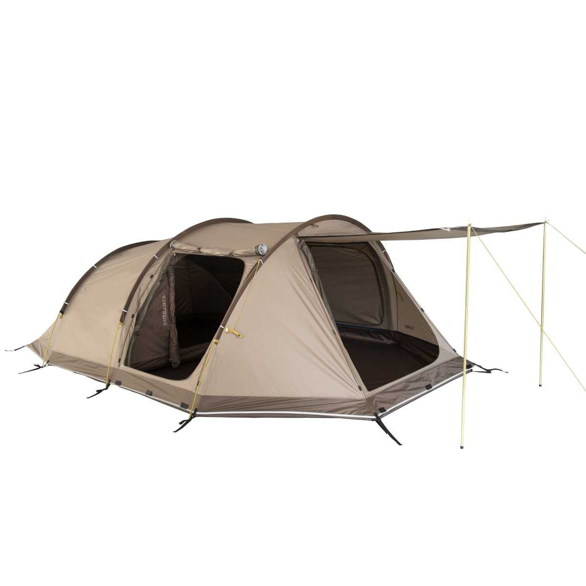 TAMBU DURDANTA Trekking Tunnelzelt Beige 4 Personen - 20210805