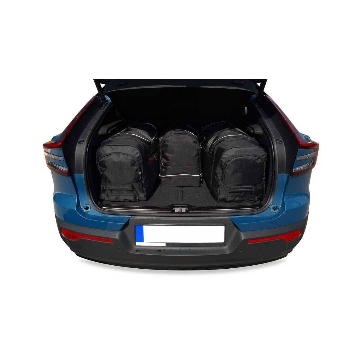 KJUST Kofferraum Taschen Set fuer VOLVO C40 EV ab Bj. 2021 4er-Set - 7042037