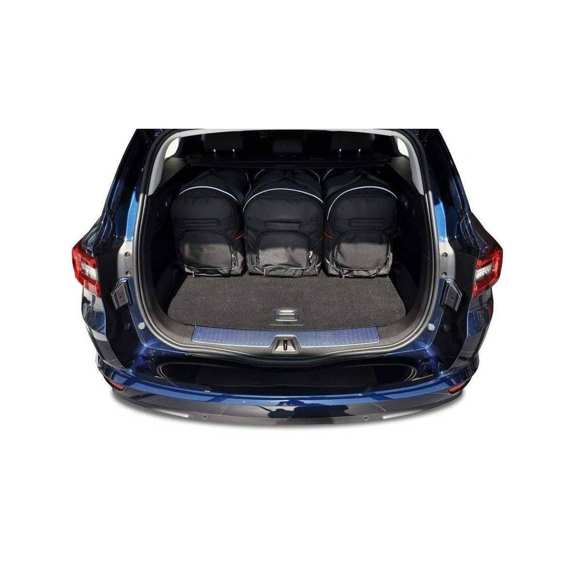 KJUST Kofferraum Taschen Set fuer RENAULT TALISMAN GRANDTOUR ab Bj. 2015 5er-Set - 7034023