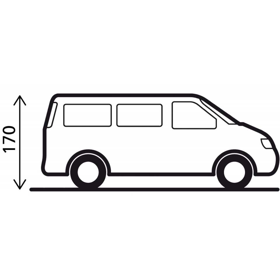 Brunner Heckklappenzelt PILOTE CADDY 5 0102944N