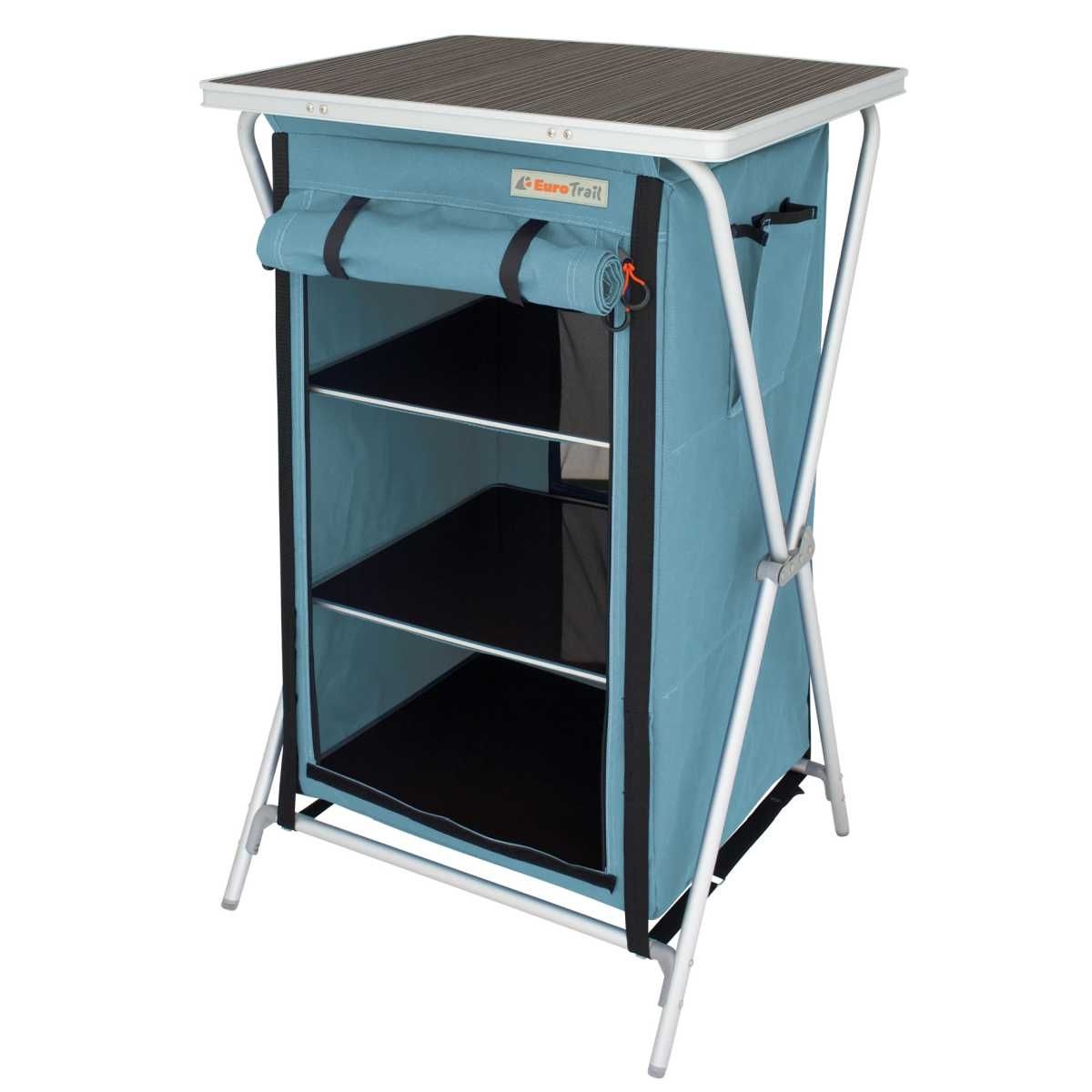 EuroTrail Campingschrank AUBENAS Hellblau - ETCF0396-6801