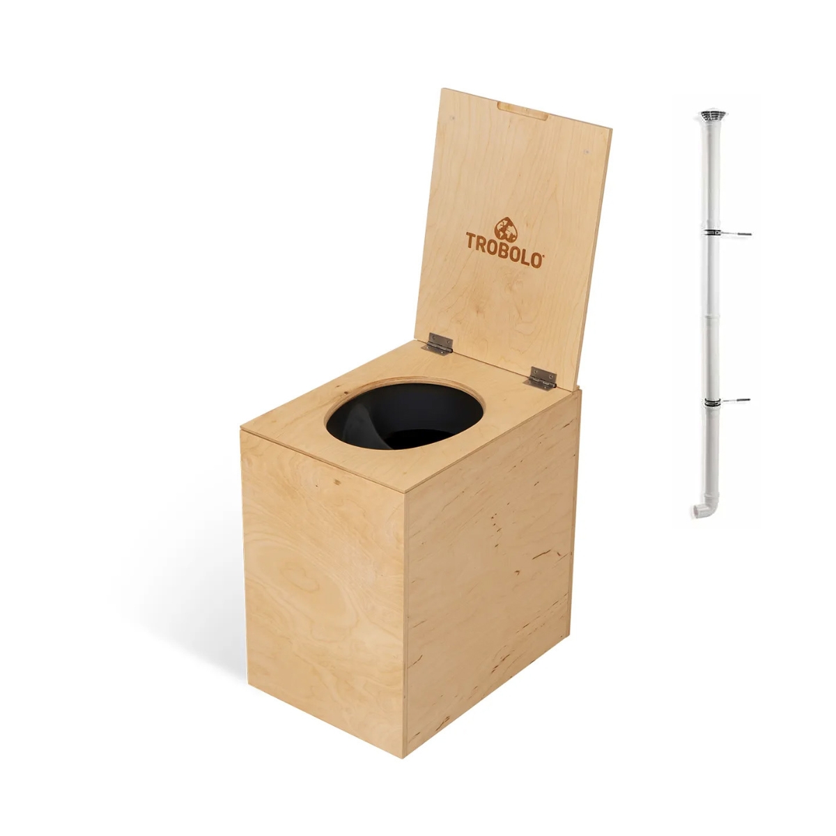 TROBOLO TeraBloem Lite Trenntoilette inkl. Abluftsystem - S3XX1476 SAXX1332