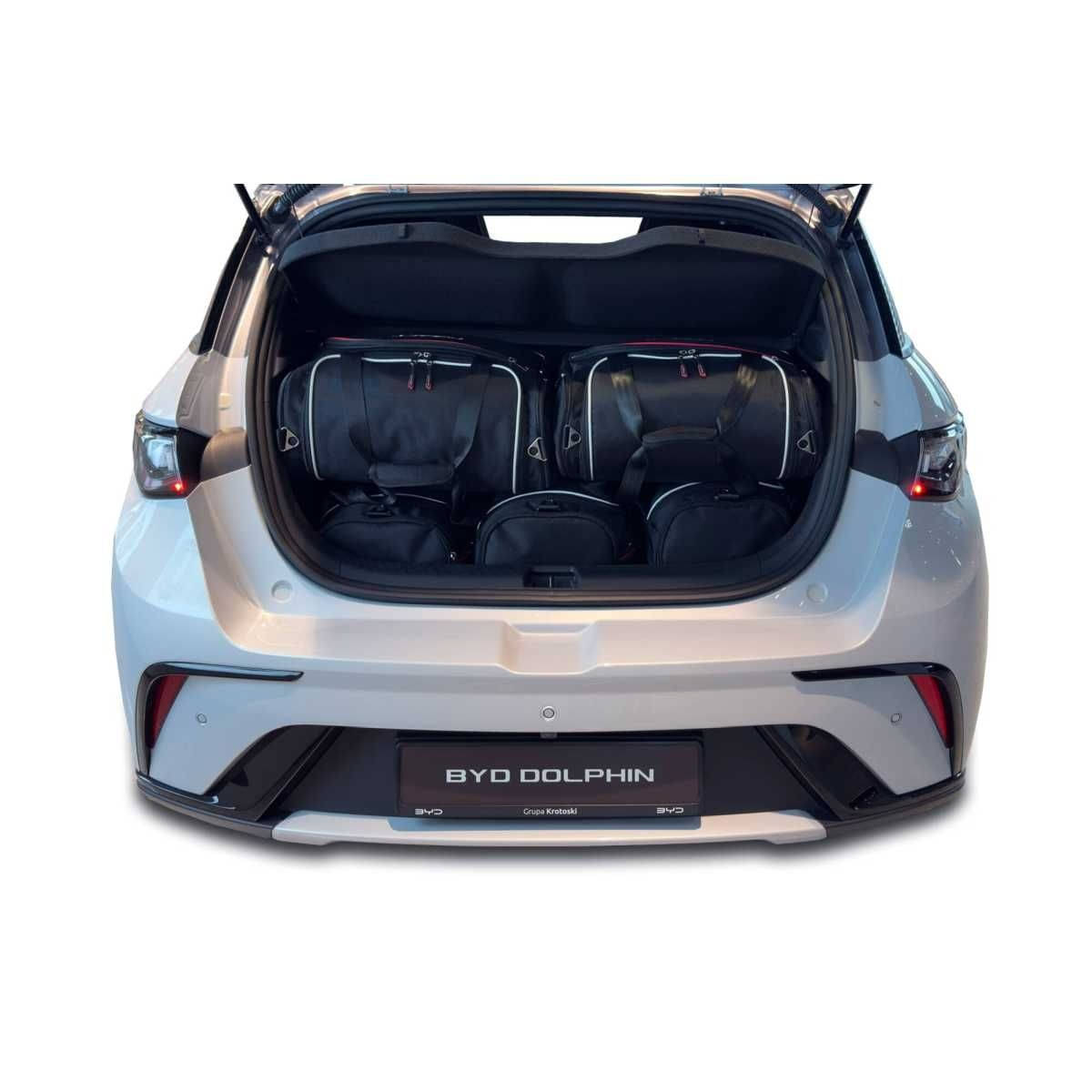 KJUST Kofferraum Taschen Set fuer BYD DOLPHIN EV ab Bj. 2021 5er-Set - 7012001