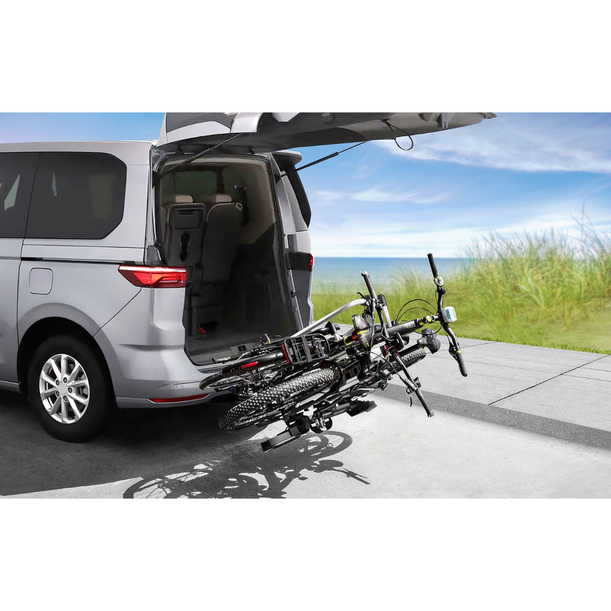 EUFAB TECDC1- 11650 Fahrradtraeger 2er inkl. Heckbox - 11650 11651