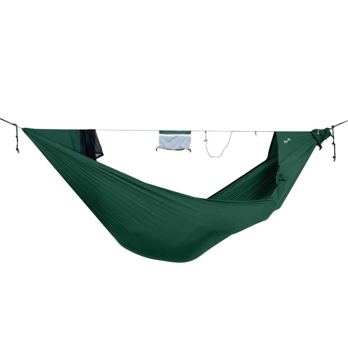 TICKET TO THE MOON Lightest Pro Hammock Hängematte Forest Green inkl. Moon Straps TICKET TO THE MOON Lightest Pro Hammock Haengematte Forest Green inkl. Moon Straps - TMLPROR51 TMSTRAP