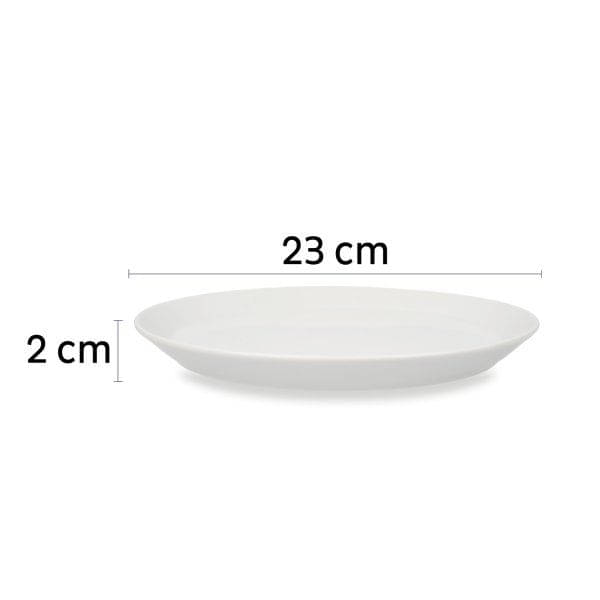 SILWY Porzellan Magnet Teller -2er Set- S0PT-1311-2