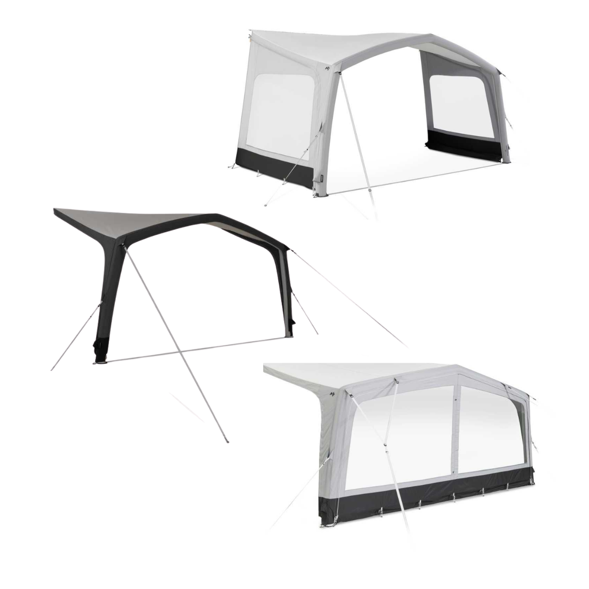 DOMETIC opblaasbaar zonnescherm Sunshine Air Stay, 400x250 cm - CampingFactory-Starter-Edition DOMETIC aufblasbares Sonnenvordach Sunshine Air Stay- 400x250 cm - CampingFactory-Starter-Edition