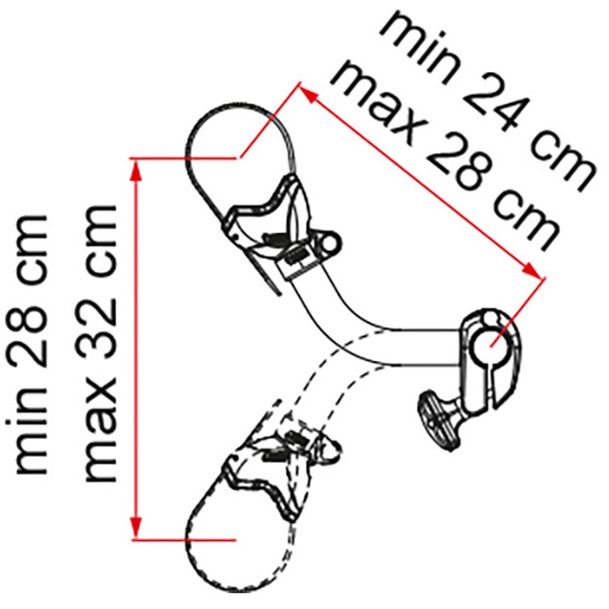 Fahrradhalter FIAMMA Bike Block Pro S 2