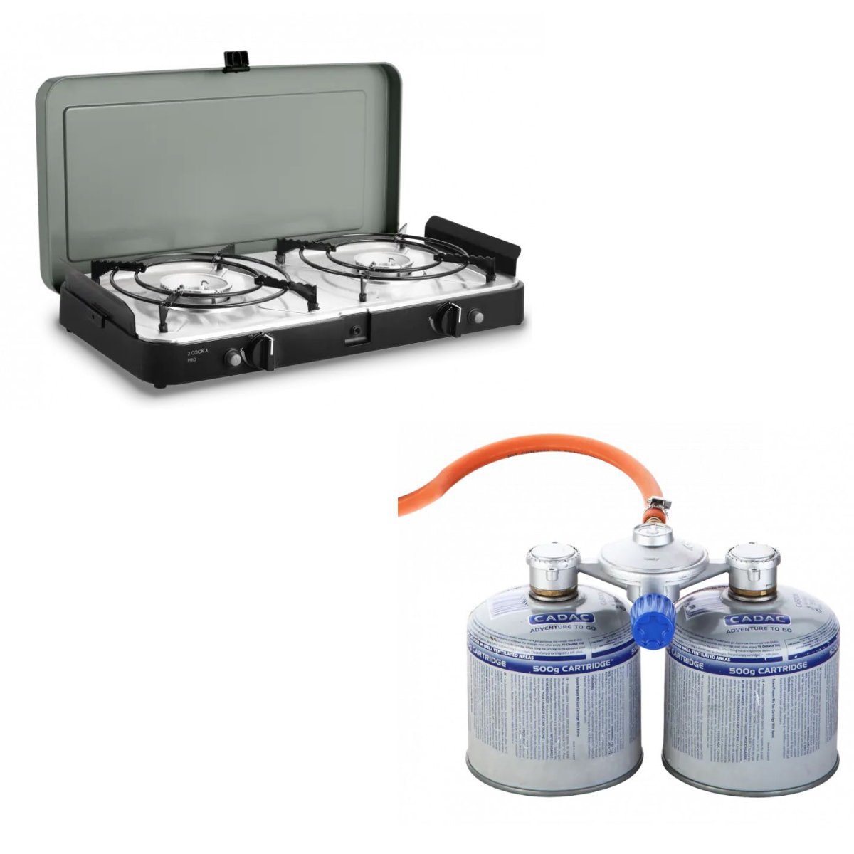 CADAC 2 Cook 3 Pro Stove 50mbar - Einsteiger-Set - 203P1-10-DE 346-10-DE CA500-N