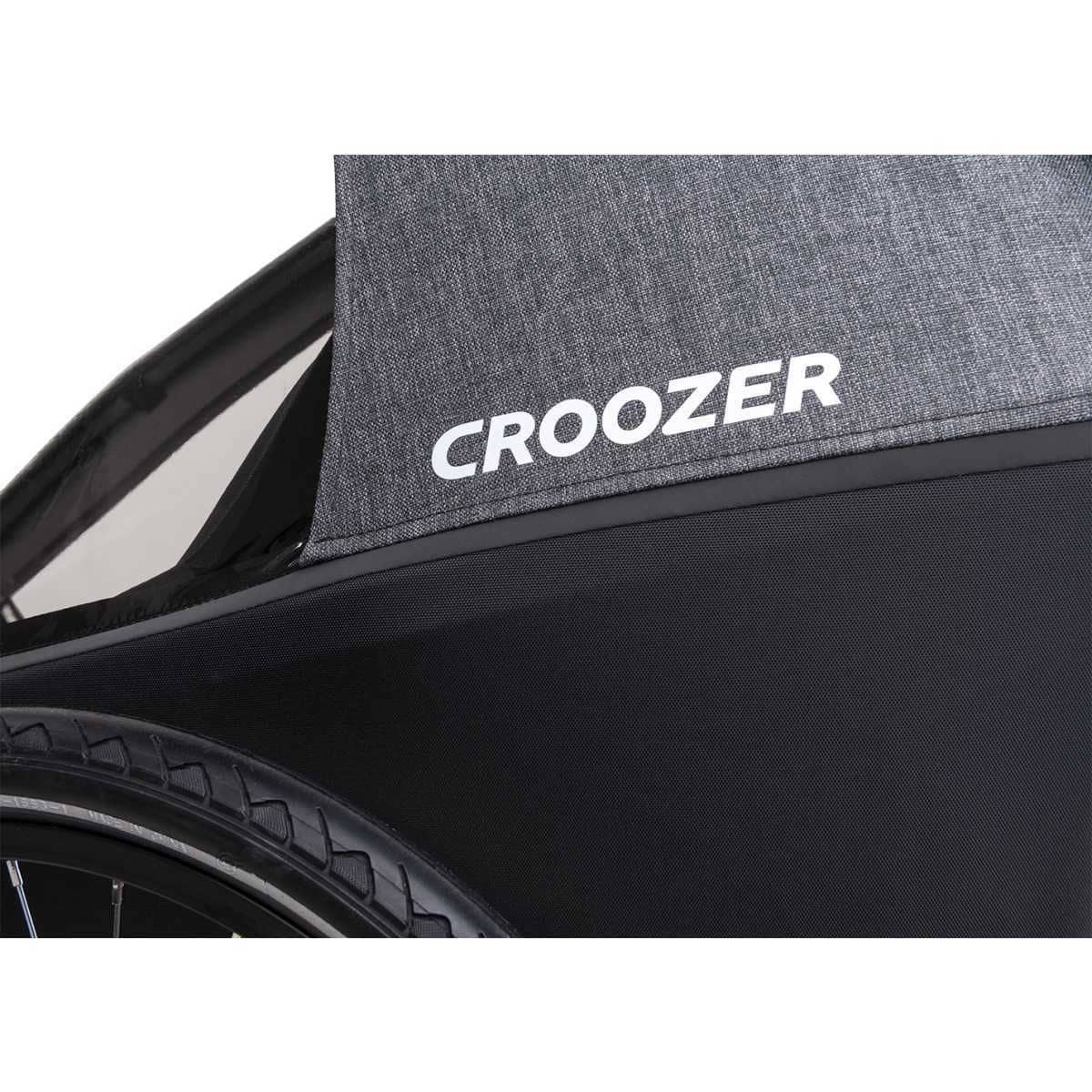CROOZER Kinderfahrradanhaenger Kid Keeke 1 3in1-Set Mountain Grey - 121600923
